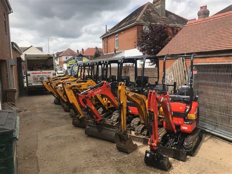 mini digger hire southampton|hire small digger for garden.